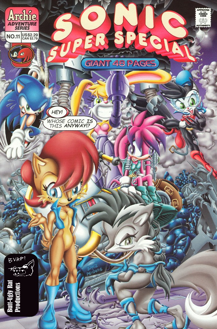 Sonic - Archie Adventure Series (Special) 1999c  Comic cover page
